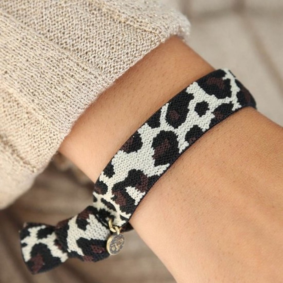 Women Love Ibiza Bracelets | Brc-0001 Leopard Bracelet-Beige