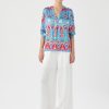 Women Dea Kudibal Tops | Blair Blouse-Ikat Malibu