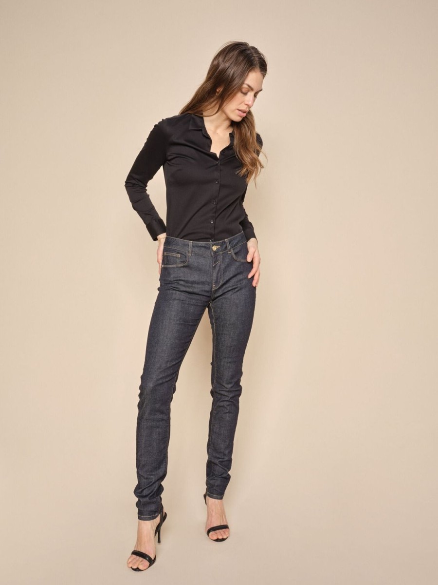 Women Mos Mosh Jeans | Naomi Cover Jeans-Blue Denim