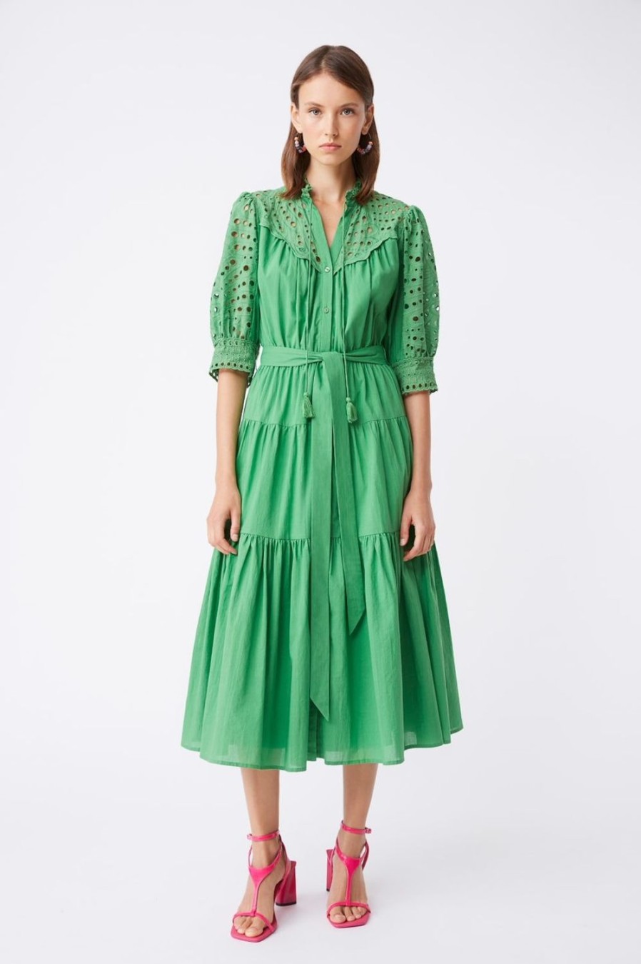 Women Suncoo Dresses | Cora Dress-Vert