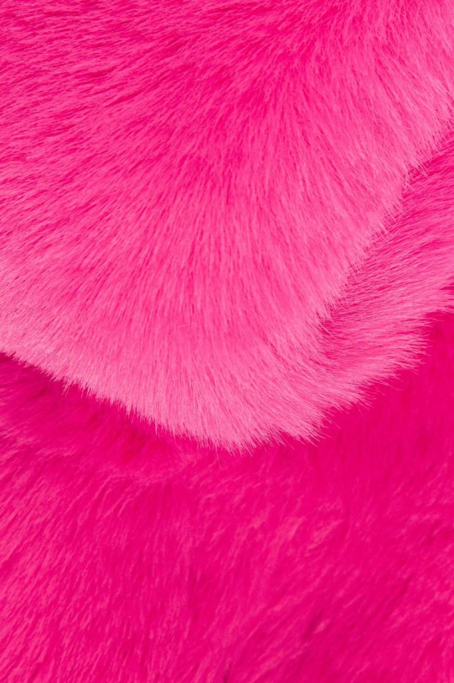 Women Doodie Stark Scarves | Tuck Through Faux Fur Scarf-Fuschia