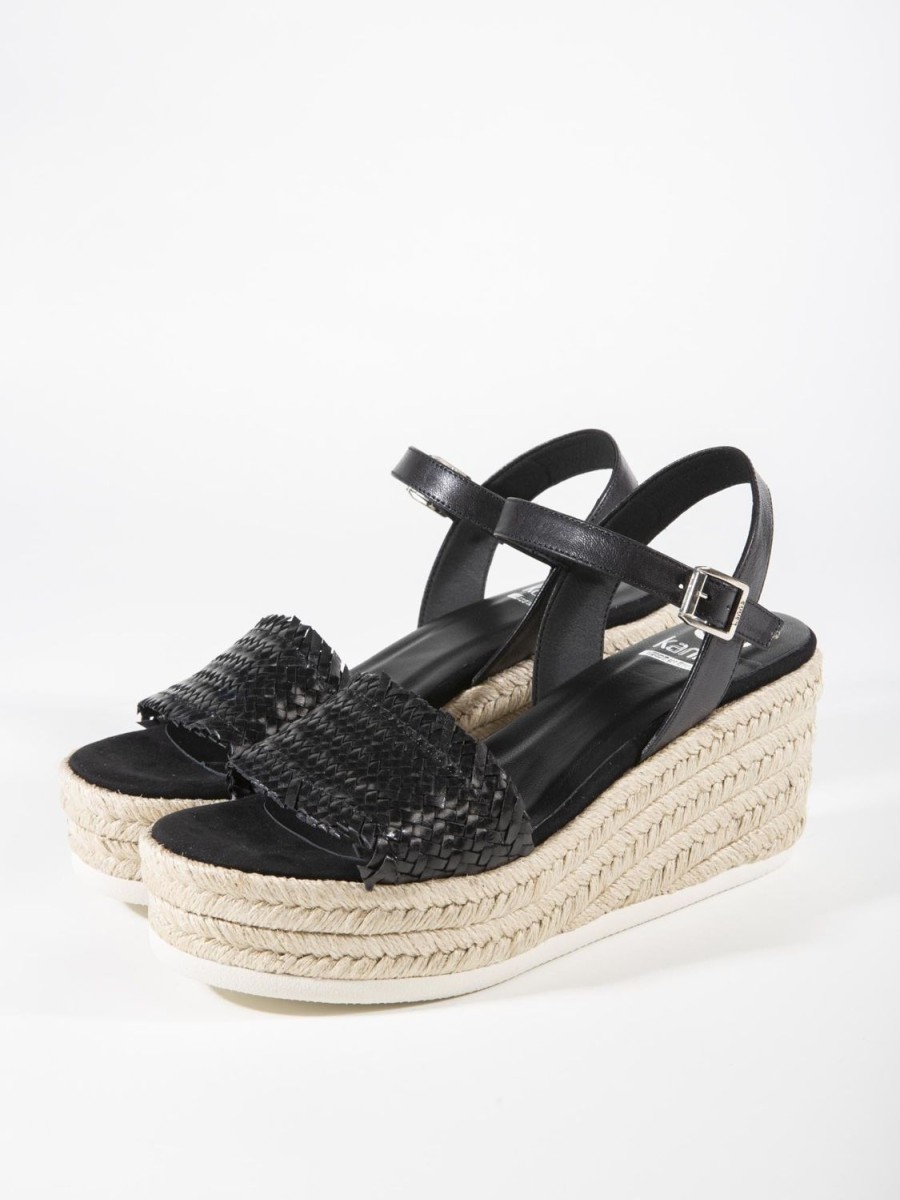 Women Kanna Sandals | Mabel Sandals-Black