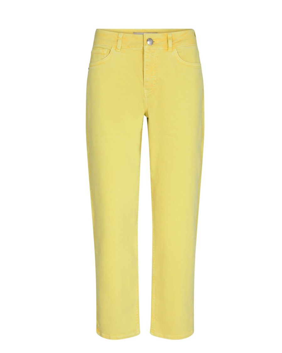 Women Mos Mosh Trousers | Stella Stone Pant-Yellow Plum