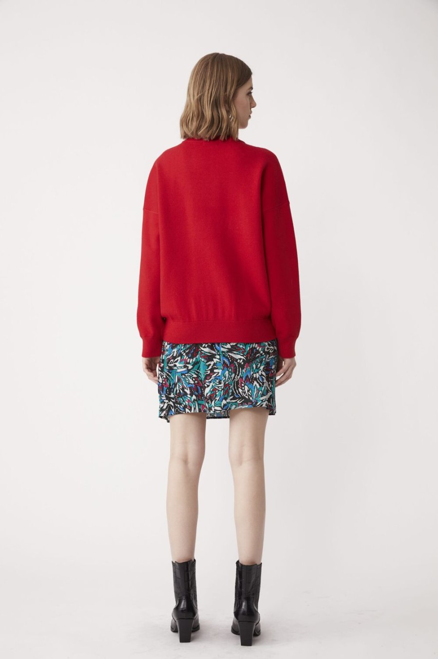 Women Suncoo Knitwear | Pasco Knit-Red