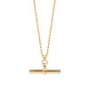 Women Tilly Sveaas Necklaces | 60Cm Medium Gold T-Bar