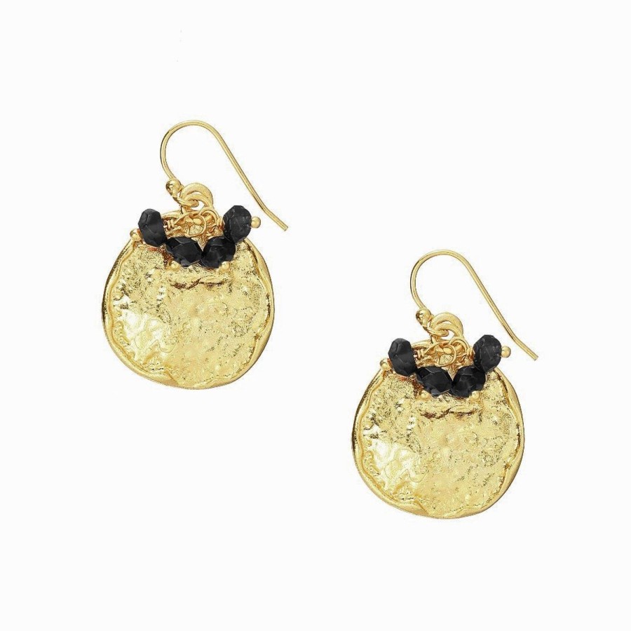 Women Ashiana Earrings | Solange Earrings-Black Onyx