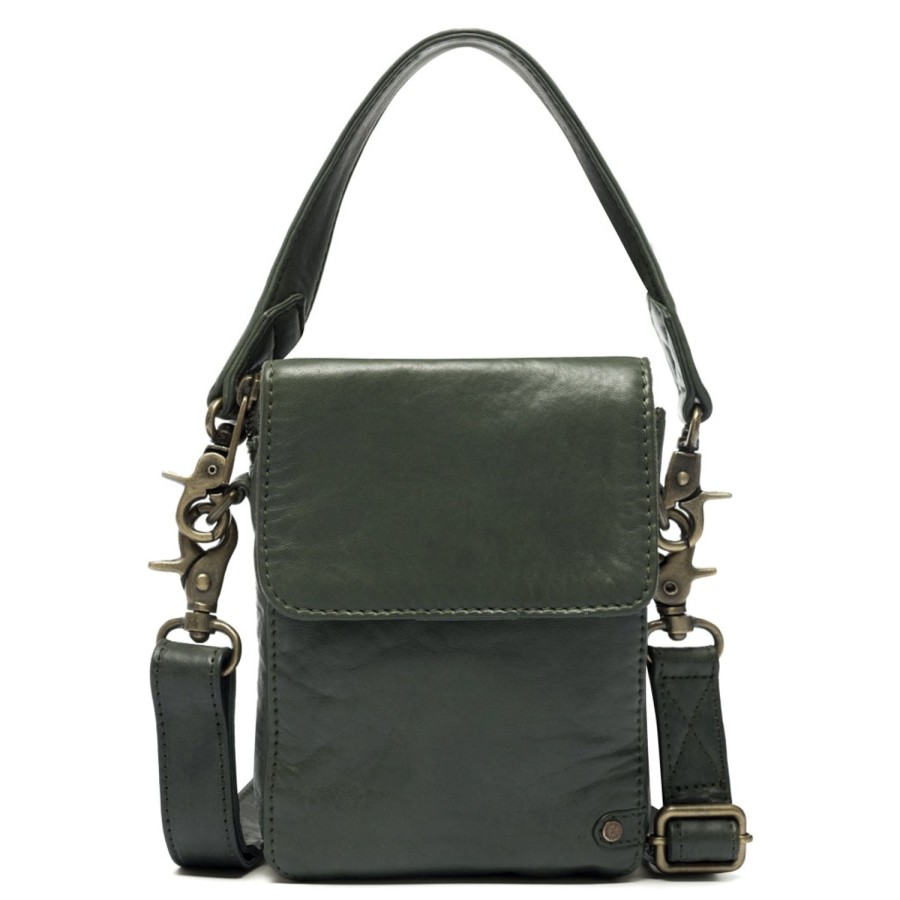 Women Depeche Bags | Mobile Bag-Dark Green