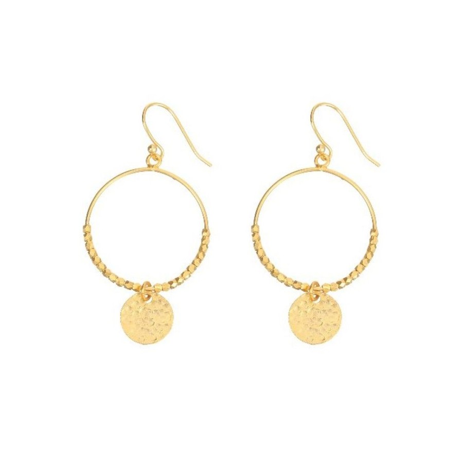 Women Ashiana Earrings | Dominique Mini Hoop Earrings-Gold