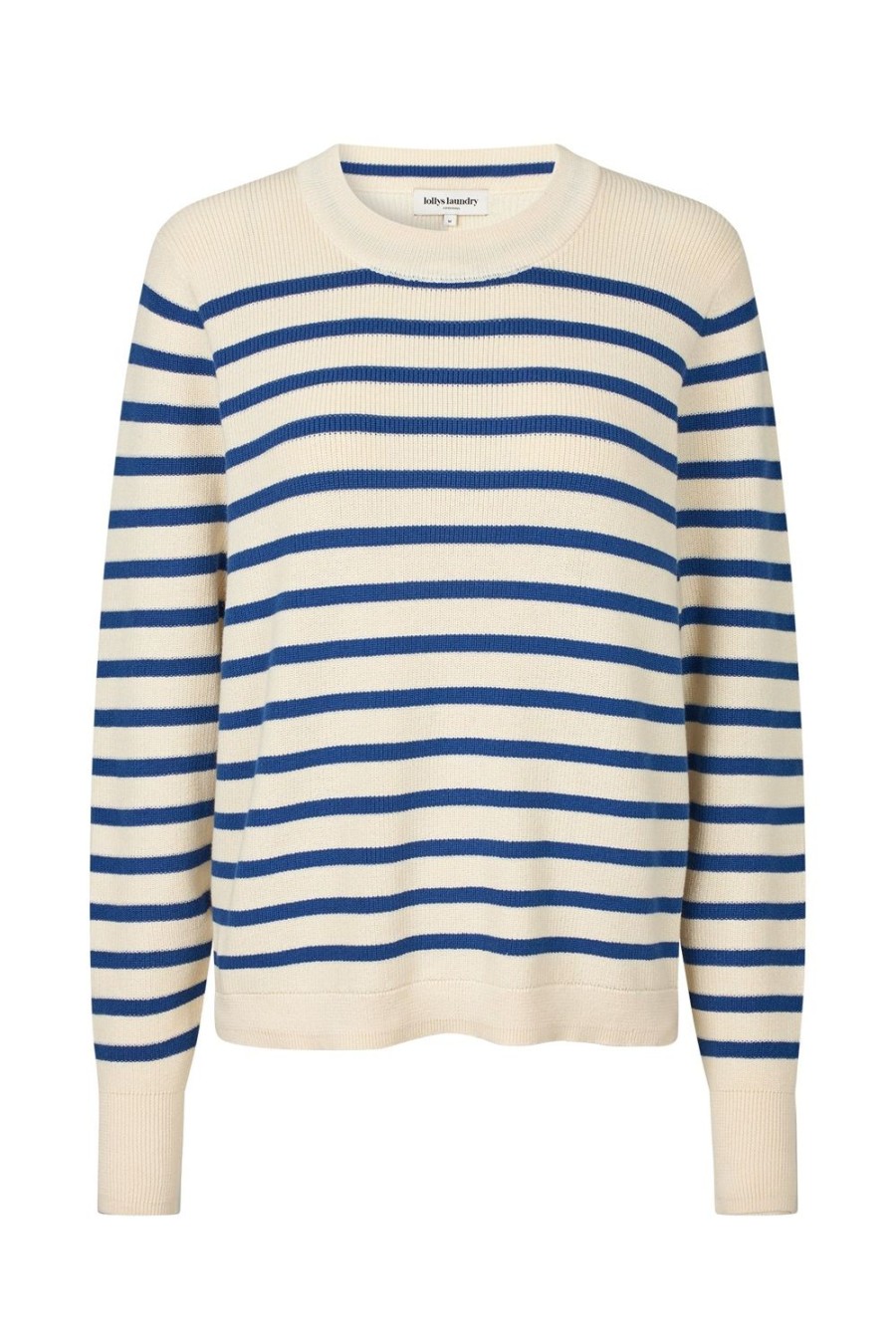 Women Lollys Laundry Knitwear | Swan Jumper Ls-Neon Blue