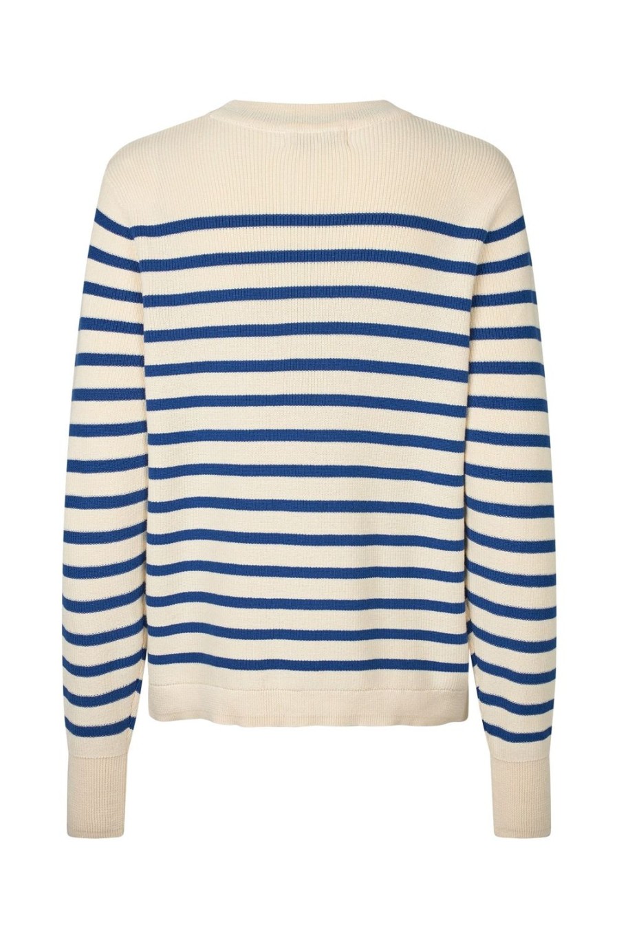 Women Lollys Laundry Knitwear | Swan Jumper Ls-Neon Blue