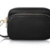 Women Doodie Stark Bags | Leather X-Body Bag-Black