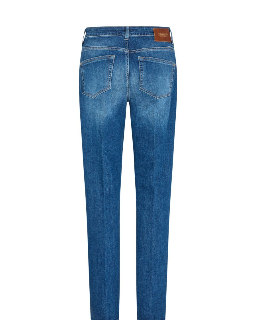 Women Mos Mosh Jeans | Stella Straight Long Jeans-Blue