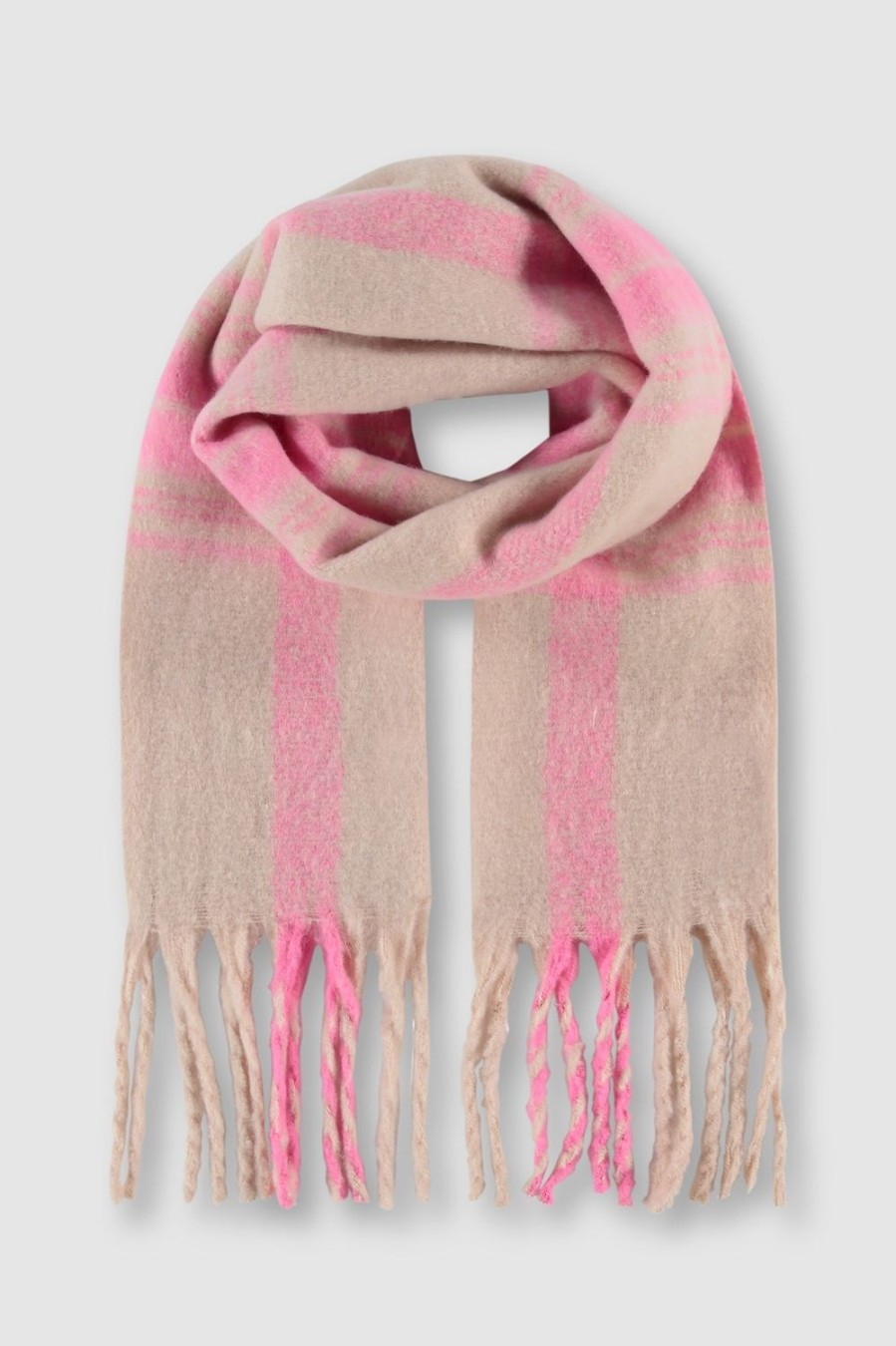 Women Rino & Pelle Scarves | Aria Scarf-Flamingo