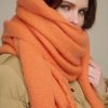 Women Rino & Pelle Scarves | Gella Scarf-Fire