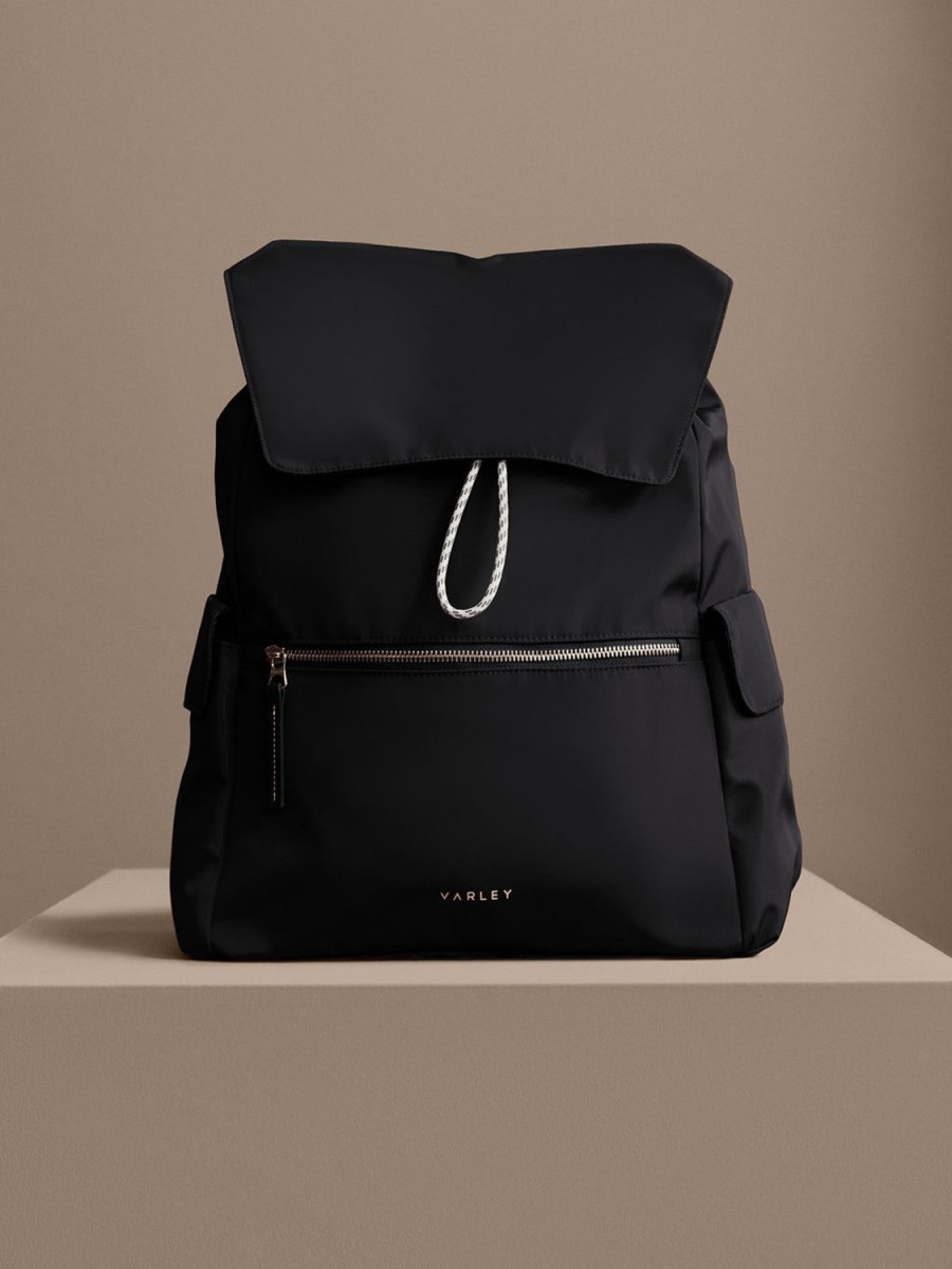 Women Varley Bags | Corten Backpack-Black