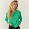 Women American Vintage Tops | Aksun Long Sleeve Tee-Mache