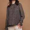 Women Rino & Pelle Tops | Raiko Blouse-Lurex Tile