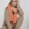 Women Rino & Pelle Scarves | Petran Scarf-Nectarine