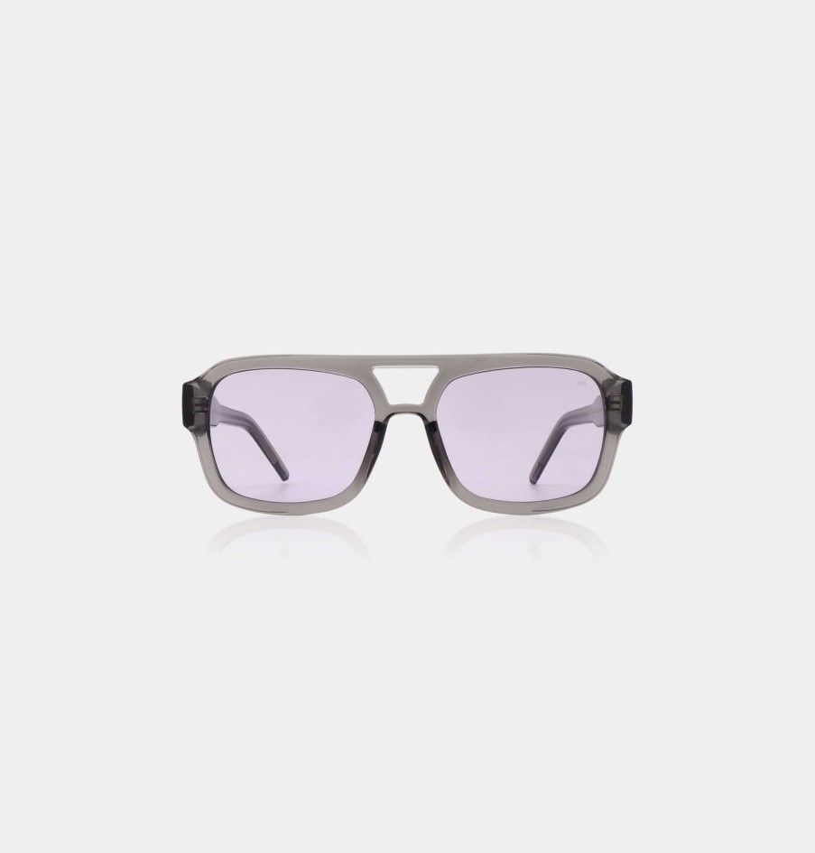 Eyewear A. Kjaerbede | Kaya Sunglasses-Grey Transparent