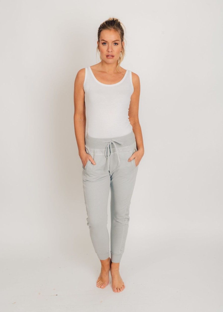 Women Suzy D Trousers | Ultimate Joggers-Light Grey