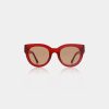 Eyewear A. Kjaerbede | Lilly Sunglasses-Red Transparent