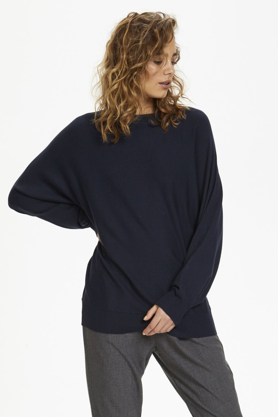 Women Culture Knitwear | Annemarie Batwing Jumper-Salute