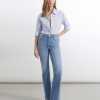 Women Reiko Jeans | Pernille Flare-Lt Blue