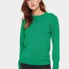 Women Saint Tropez Knitwear | Kila Ls Shimmer Pullover-Jelly Bean