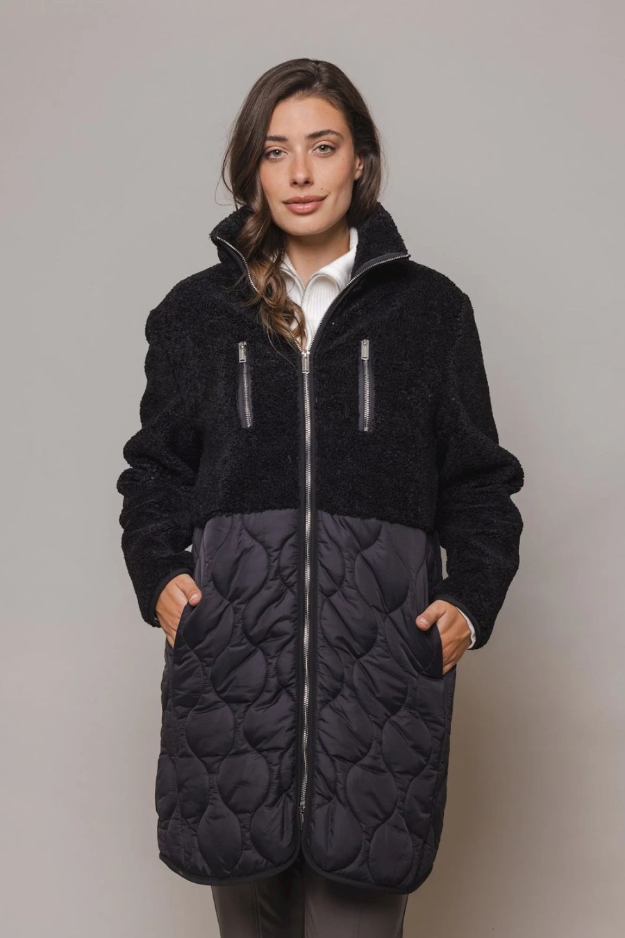 Women Rino & Pelle Jackets | Jur Coat-Black