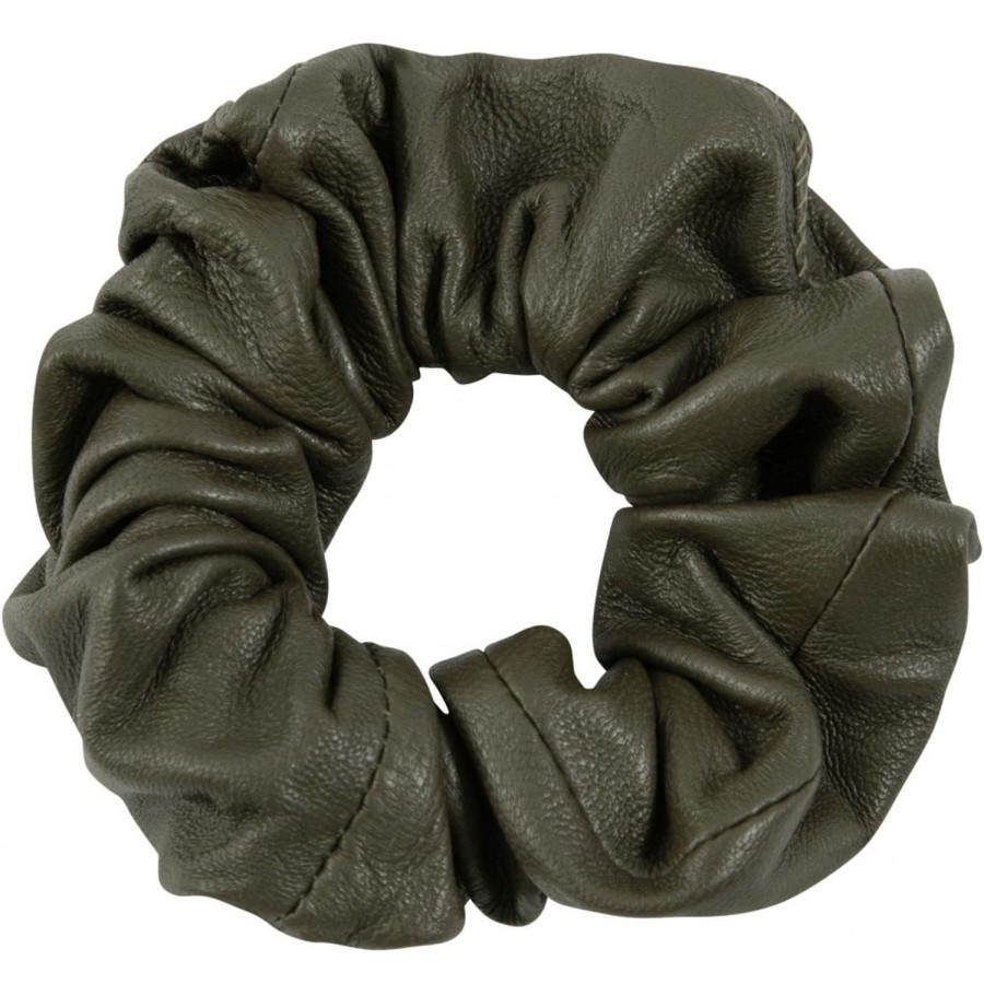 Women Depeche Hair Accessories | Hair Elastic Scrunchie-Forest Green