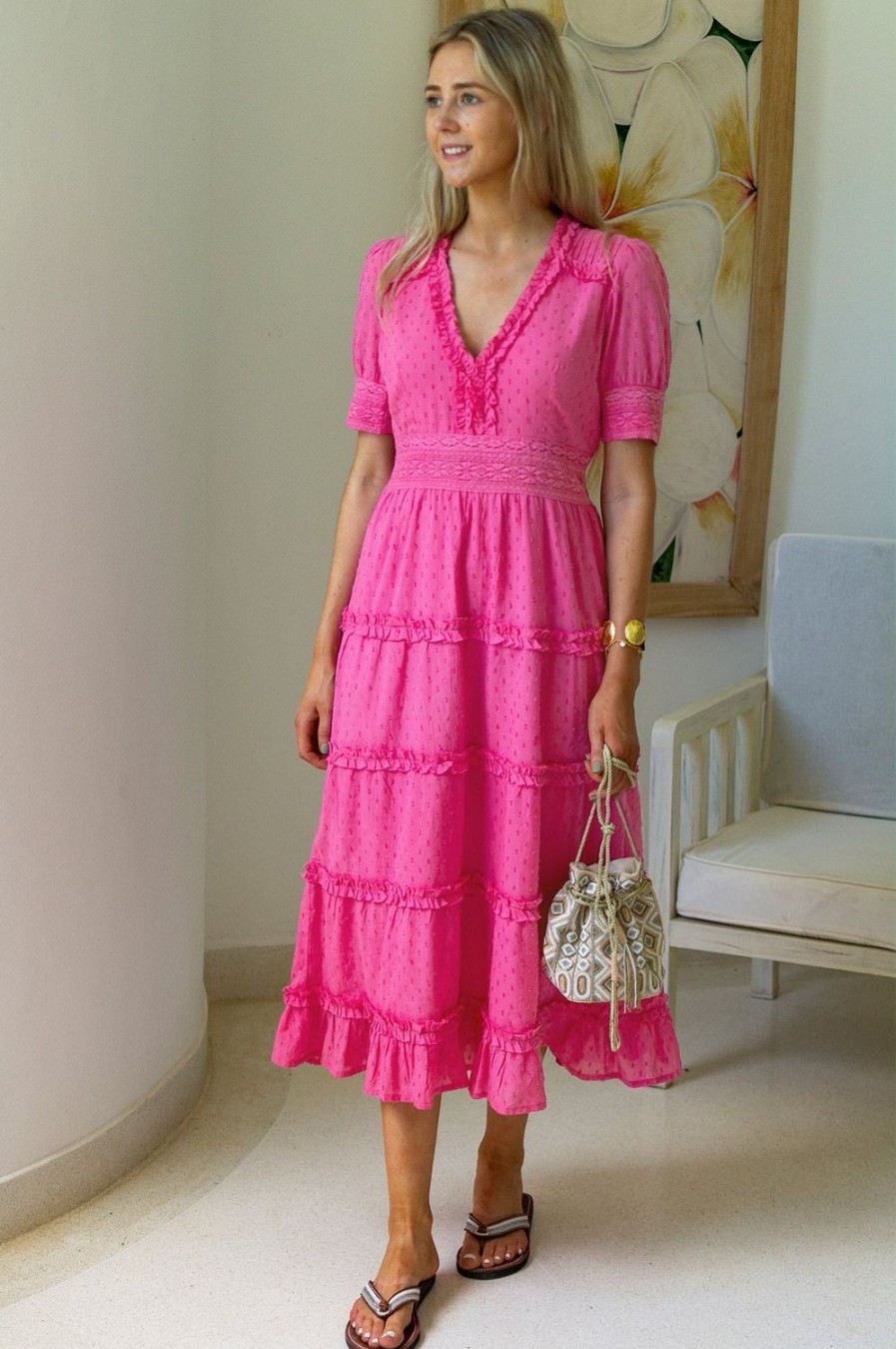 Women Aspiga Dresses | Viola Dress-Pink