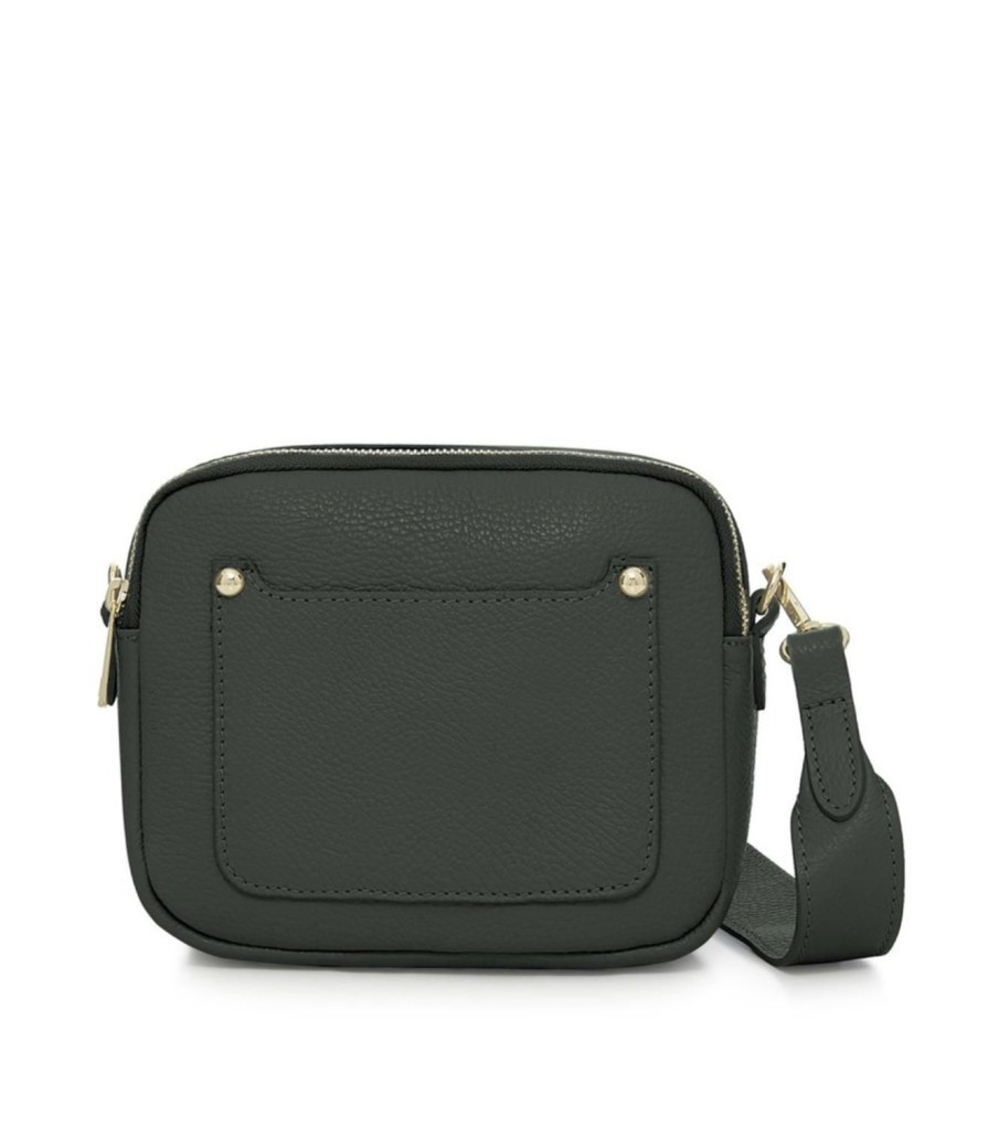 Women Doodie Stark Bags | Double Zip Camera Bag-Dark Green