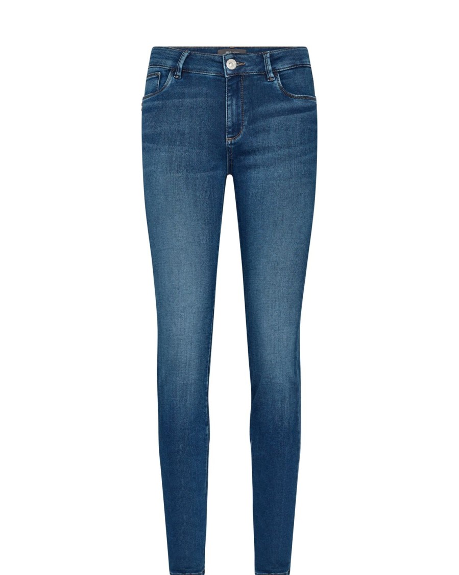 Women Mos Mosh Jeans | Jade Knitted Jeans-Dark Blue