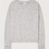 Women American Vintage Knitwear | Vitow Pullover-Gris Clair