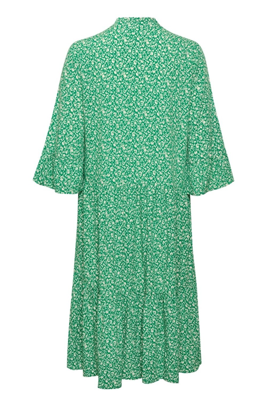 Women Saint Tropez Dresses | Eda Dress-Jelly Bean Ditsy Floral