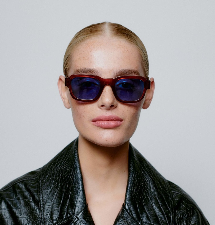 Eyewear A. Kjaerbede | Halo Sunglasses-Brown Transparent