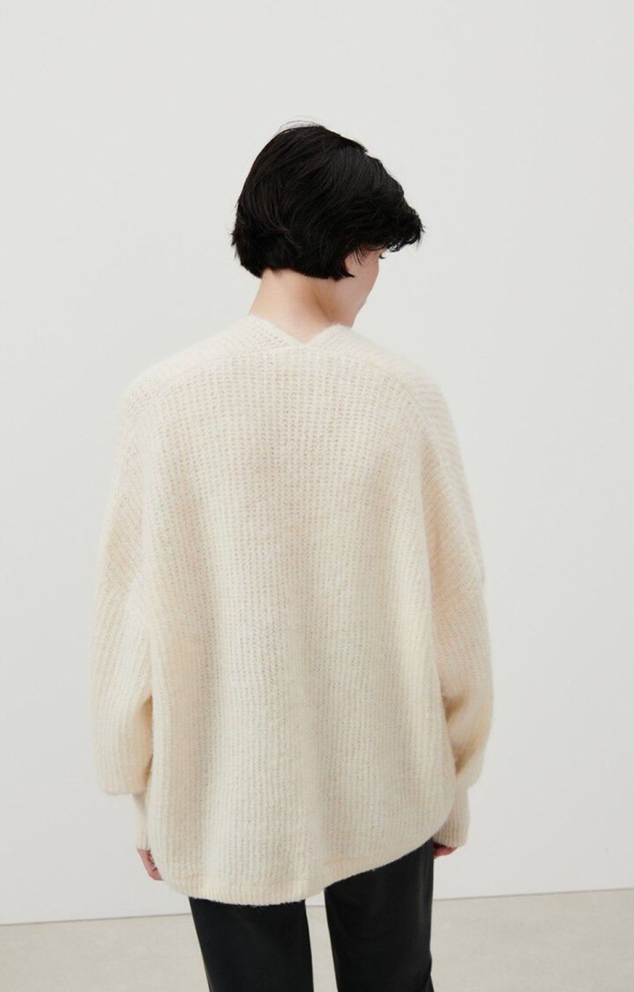 Women American Vintage Knitwear | East Cardi-Nacre