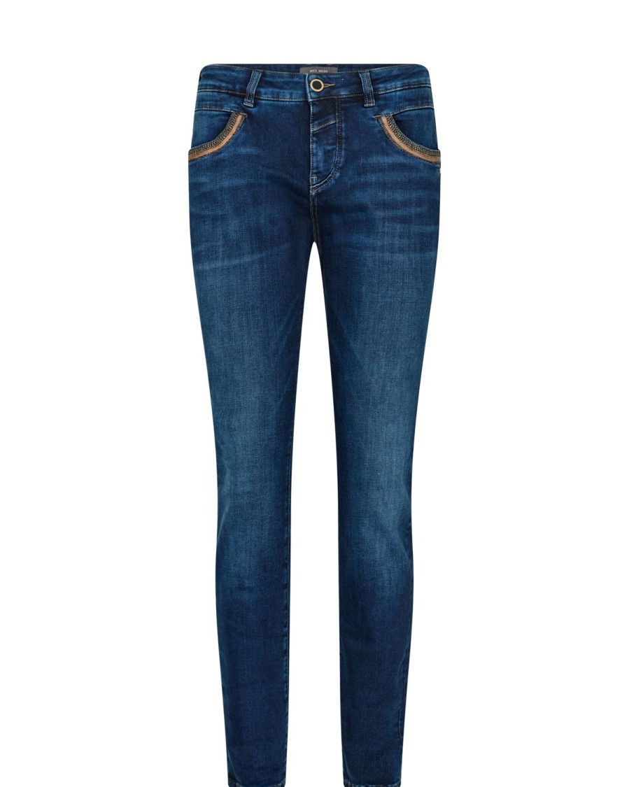 Women Mos Mosh Jeans | Naomi Achilles Jeans-Dark Blue