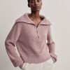 Women Varley Knitwear | Mentone Knit-Pale Mauve