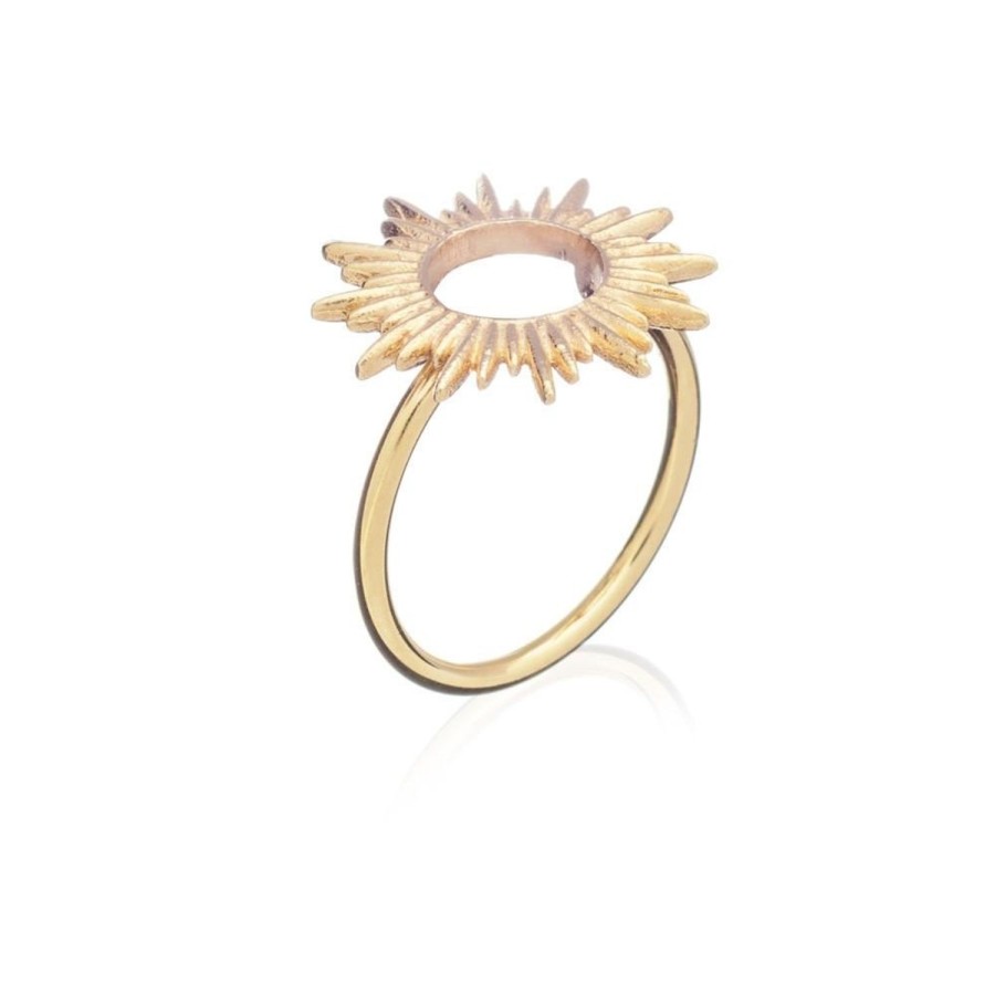 Women Rachel Jackson Rings | Gold Sunrays Ring