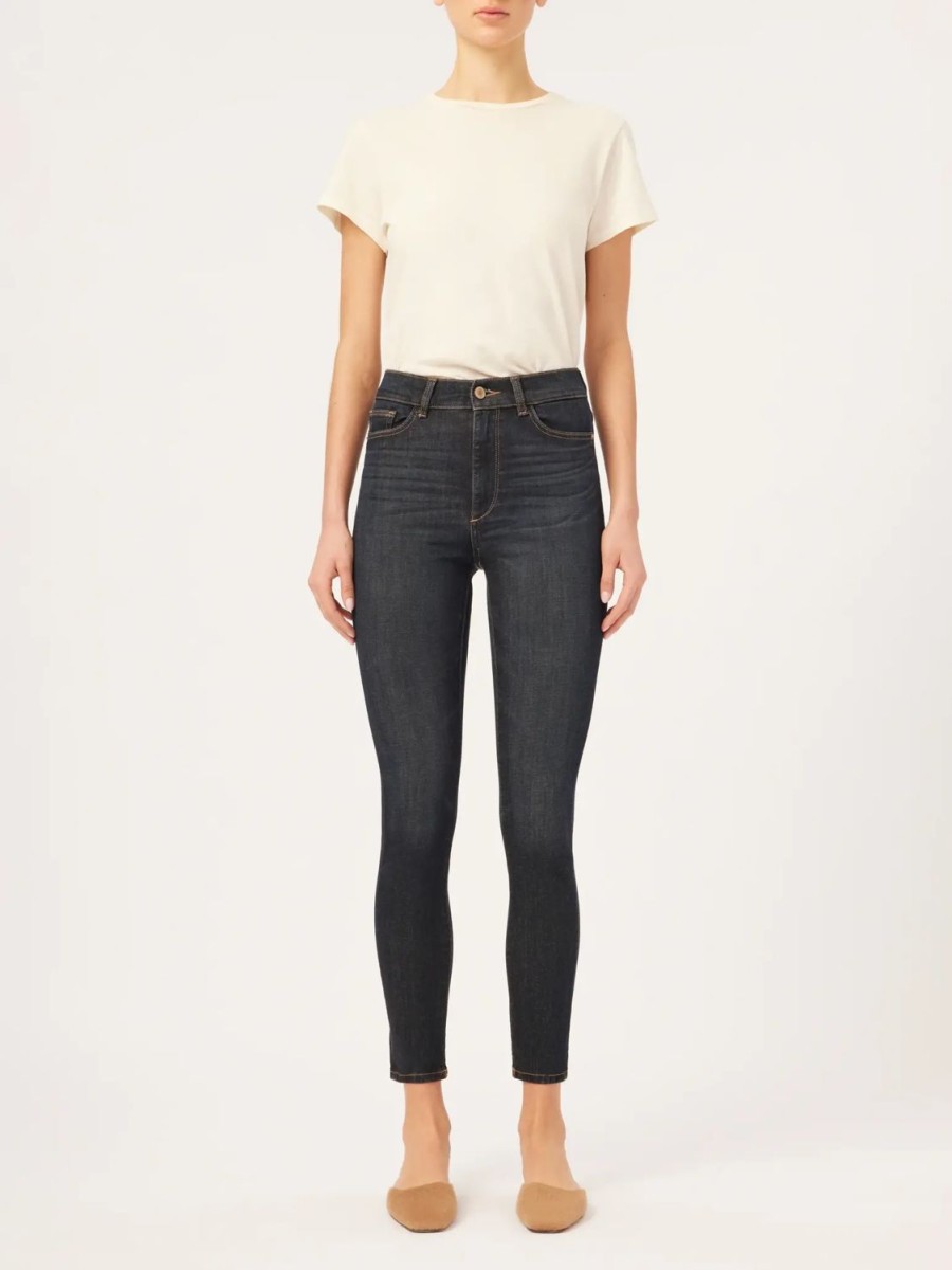 Women DL1961 Jeans | Farrow High Rise Skinny Jean-Willoughby