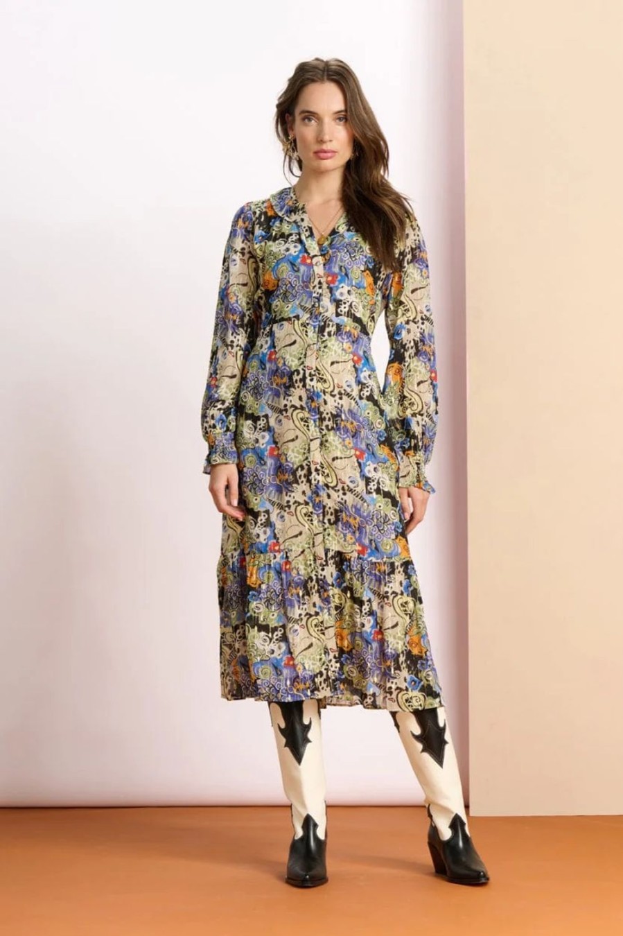 Women Pom Amsterdam Dresses | Gleaming Glory Dress-Multi