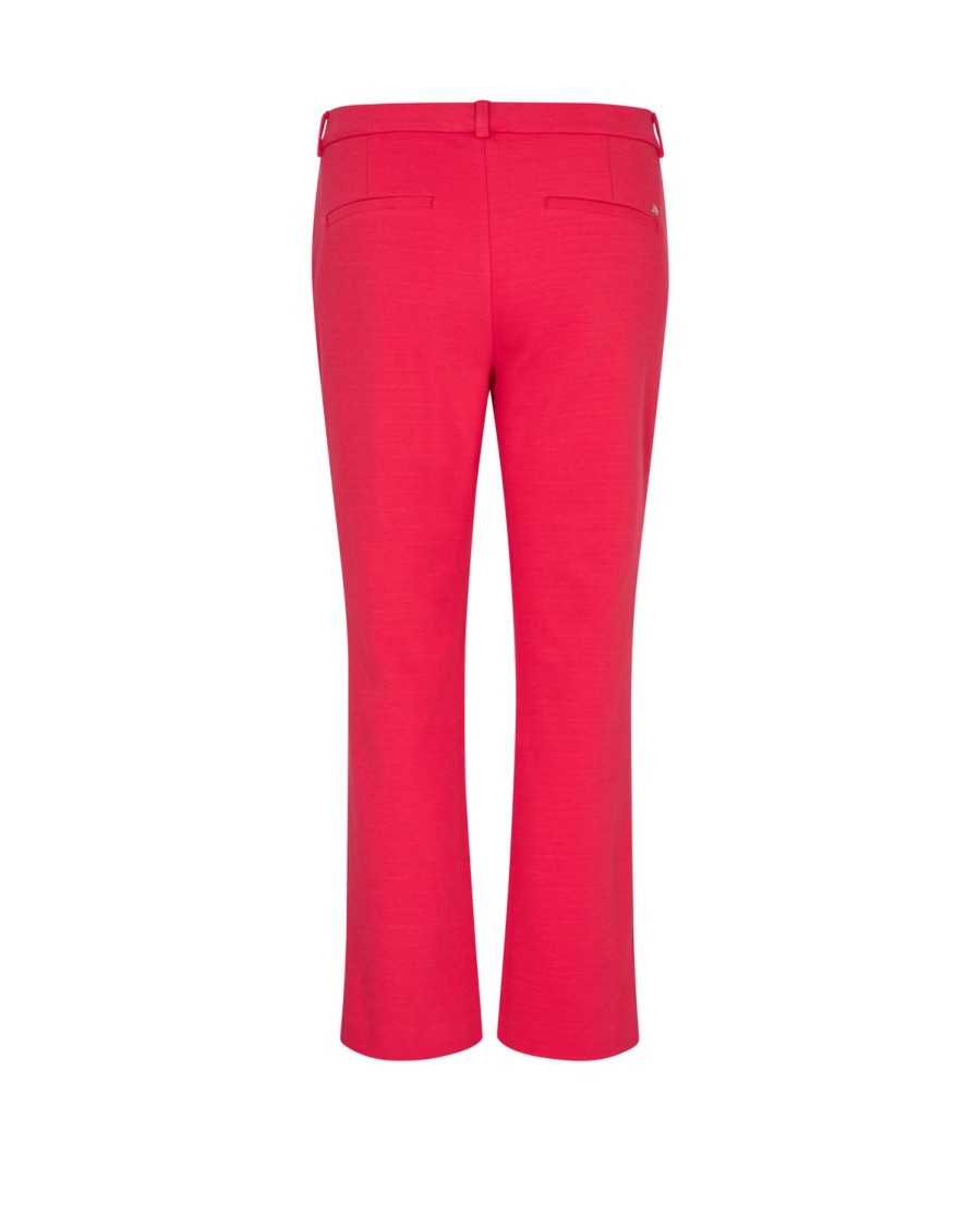 Women Mos Mosh Trousers | Cella Pique Pant-Teaberry