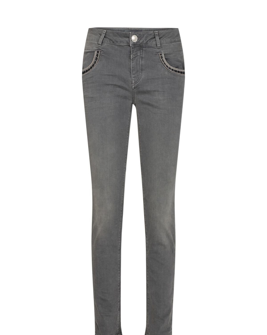 Women Mos Mosh Jeans | Naomi Silver Jeans-Grey