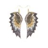 Women Nahua Earrings | Magda Metal Earrings-Gun