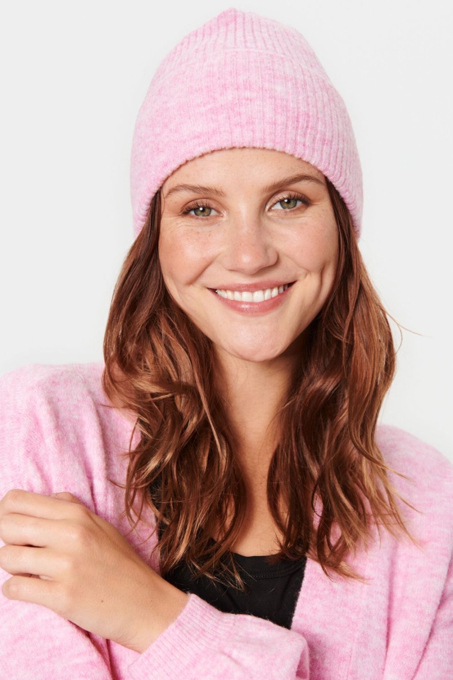 Women Saint Tropez Hats | Trixie Beanie-Orchid Smoke