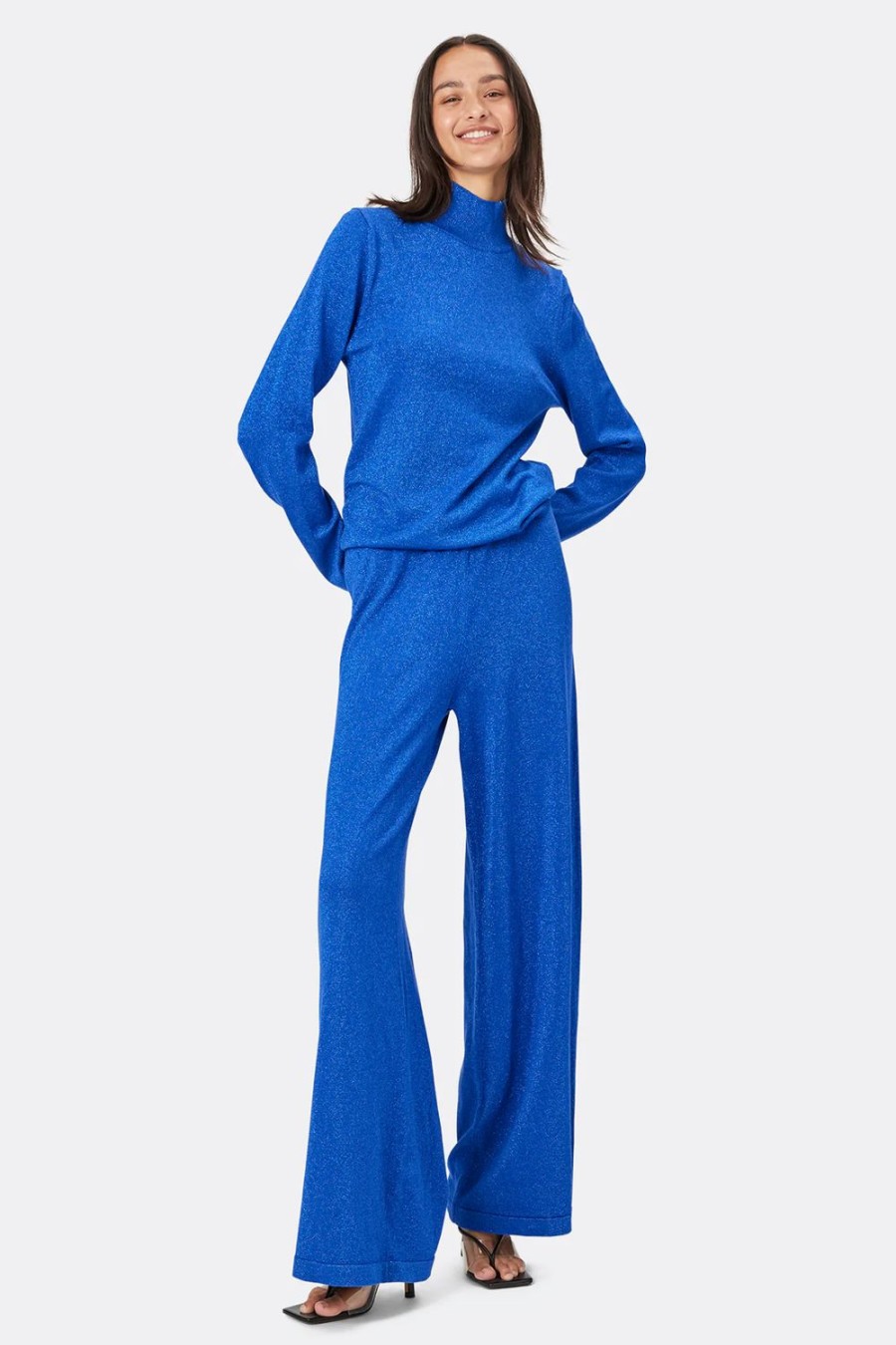 Women Lollys Laundry Knitwear | Beaumont Jumper-Neon Blue