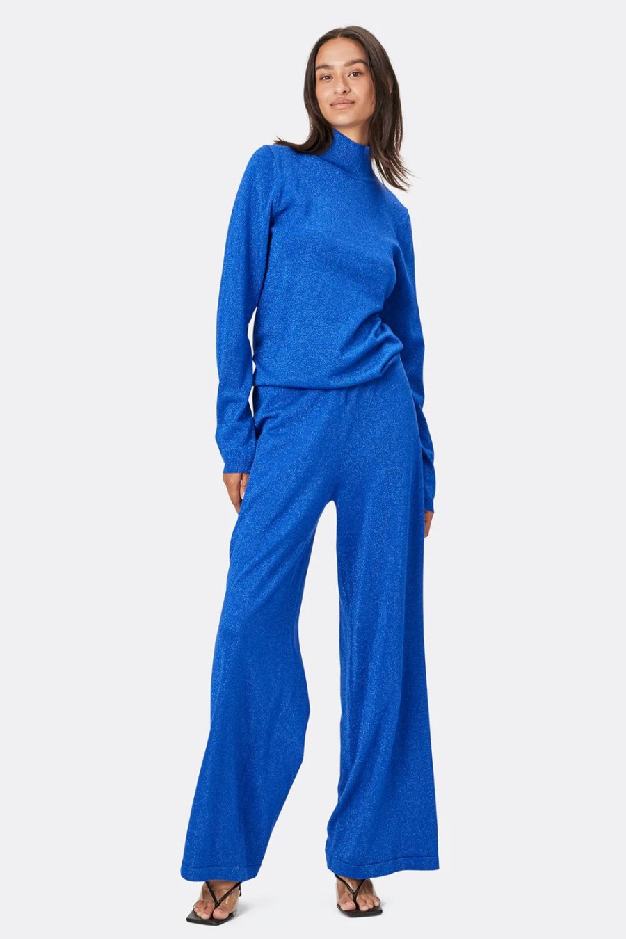 Women Lollys Laundry Knitwear | Beaumont Jumper-Neon Blue