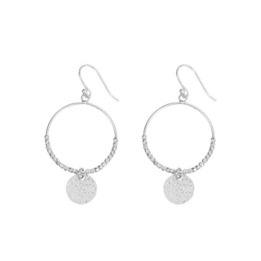 Women Ashiana Earrings | Dominique Mini Hoop Earrings-Silver