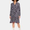 Women Saint Tropez Dresses | Eda Ls Dress-Night Sky Wave Foam